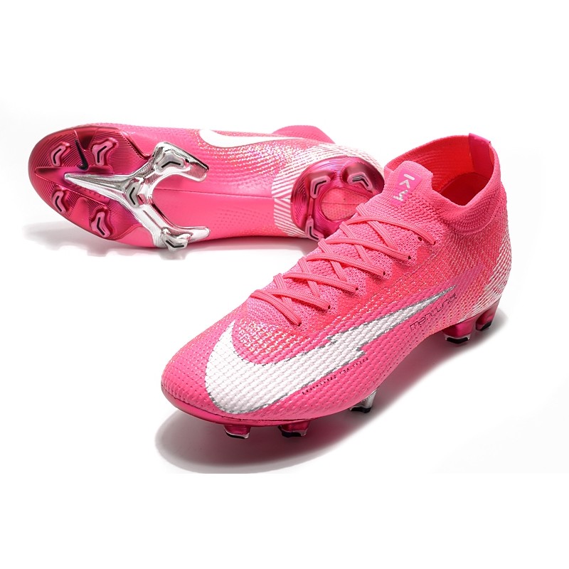 pink mbappe cleats