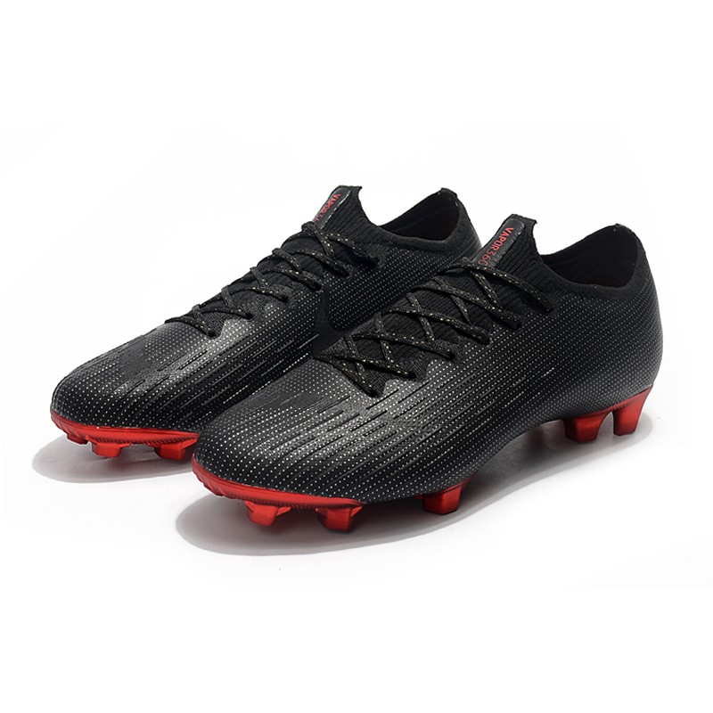 Limited Edition Jordan x Psg Nike Vapor Xii Elite Fg - Black Red Soccer  Cleats