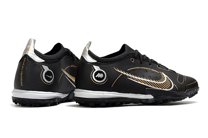 Nike Mercurial Vapor 14 Elite TF Shadow - Black/Gold/Silver