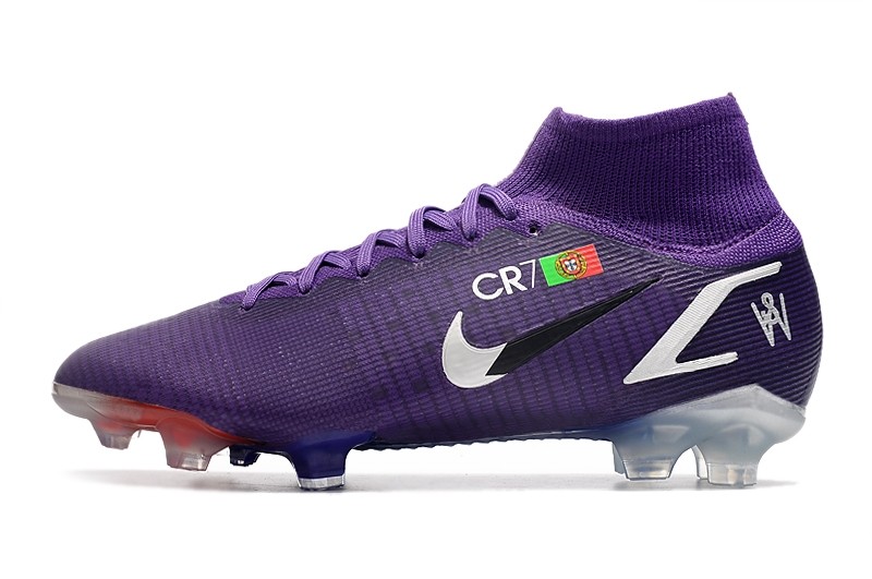 Nike Mercurial Superfly 8 CR7 Elite FG Freestyle - Purple/Red