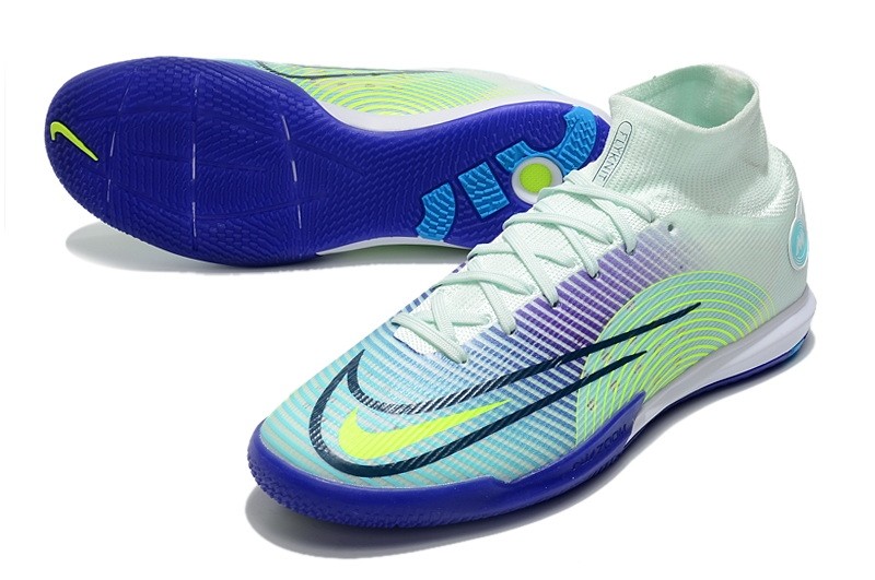 Nike Mercurial Superfly 8 Elite IC Dream Speed 5 - Green/Volt/Purple
