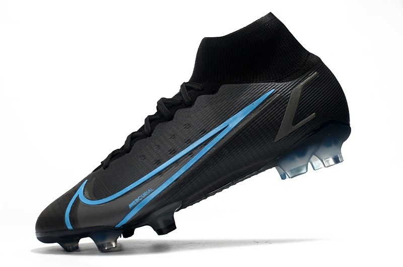 Nike Mercurial Superfly 8 Elite FG - Black/Blue