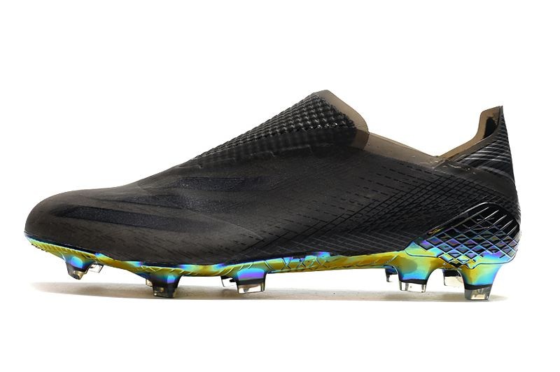 Adidas X Ghosted+ FG Superstealth Pack - Core Black/Signal Cyan