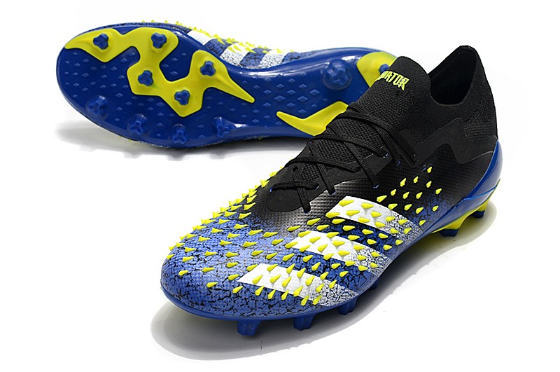 Adidas Predator Freak.1 Low AG - Blue / Core Black / White / Yellow