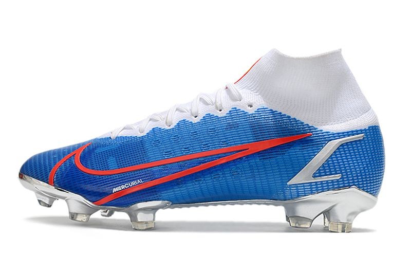 Nike Mercurial Superfly 8 Elite FG - Blue/Red/Silver