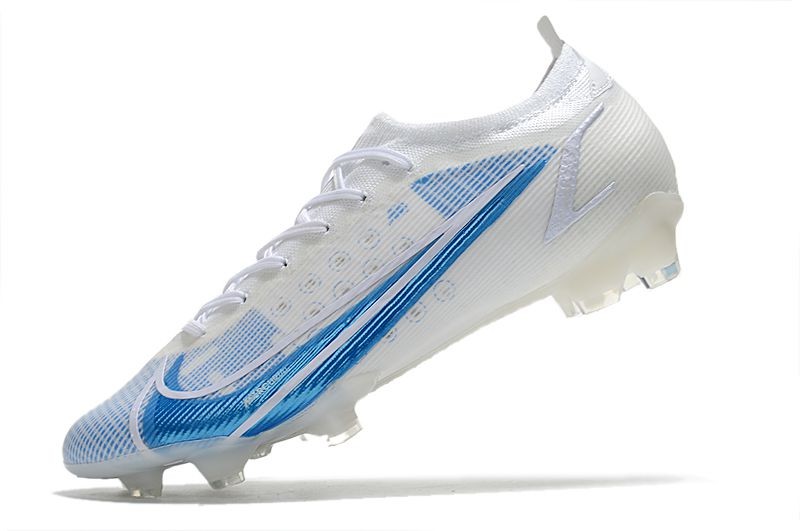 Nike Mercurial Vapor 14 Elite FG - White Blue