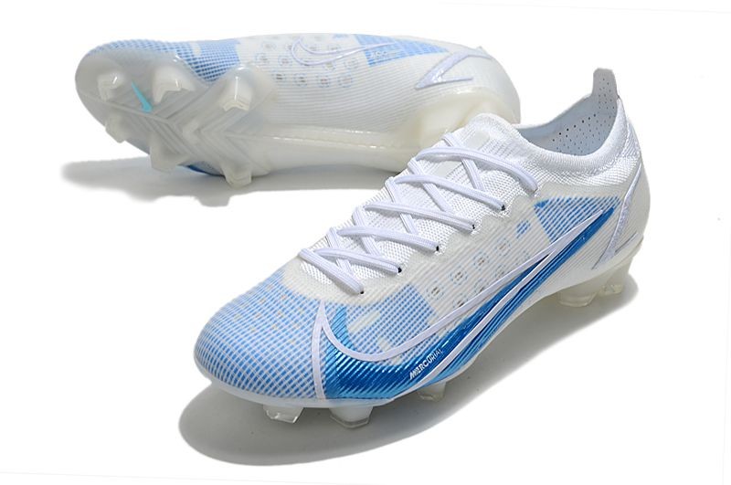 Nike Mercurial Vapor 14 Elite FG - White Blue