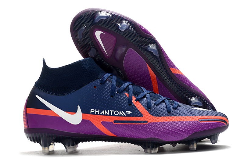 Nike Phantom GT 2 Elite DF FG UV - Navy / White / Purple