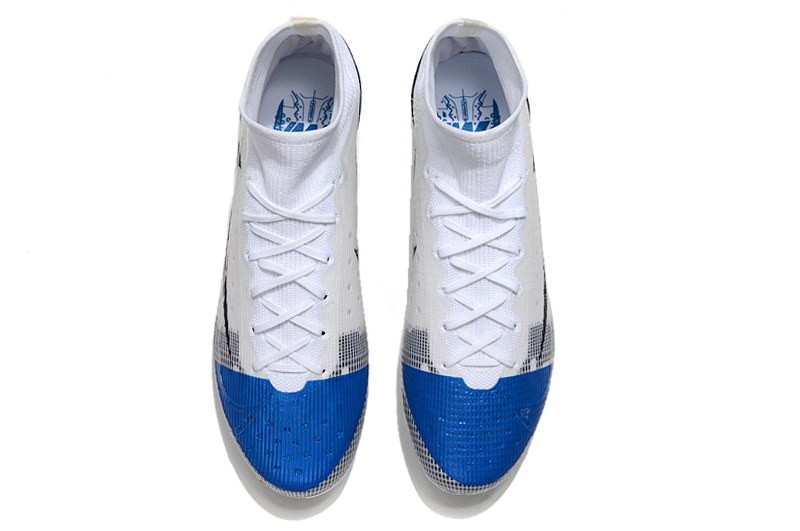 Nike Mercurial Superfly 8 Elite FG 'Travis Scott x Fragment' - White / Blue