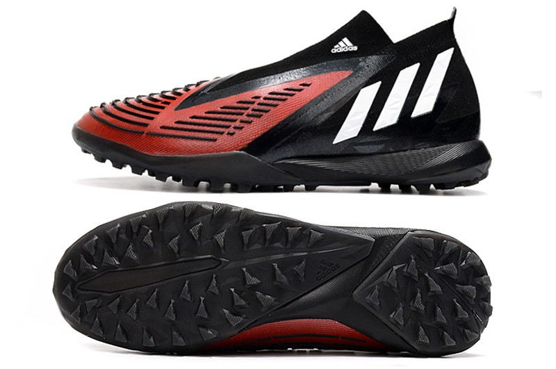 Adidas Predator Edge.1 TF Football - Black/White/Red