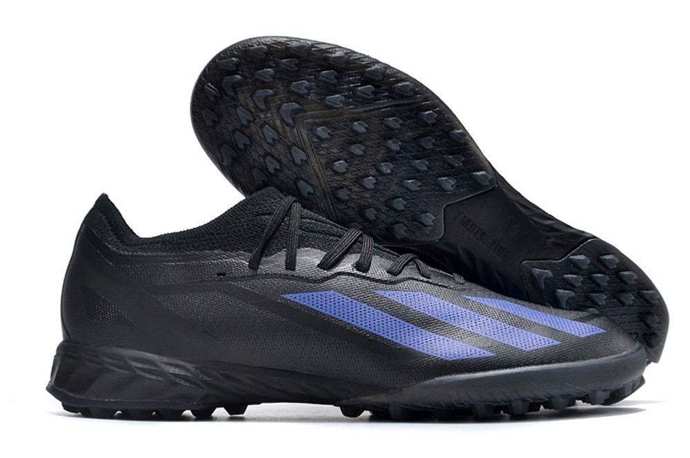 Adidas X CrazyFast.1 TF Turf Soccer Cleats Nightstrike - Core Black