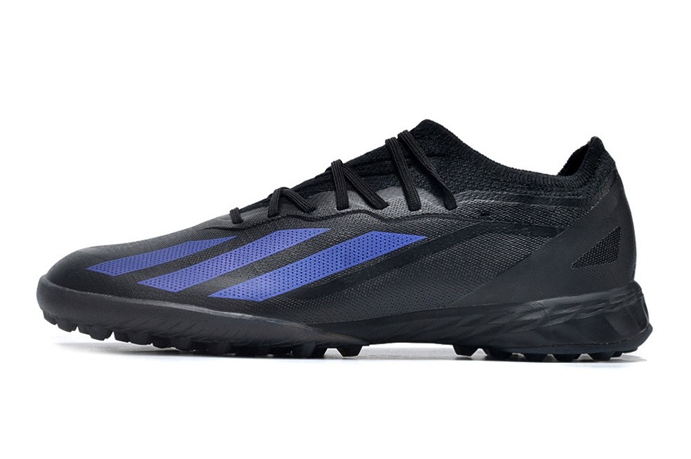 Adidas X CrazyFast.1 TF Turf Soccer Cleats Nightstrike - Core Black