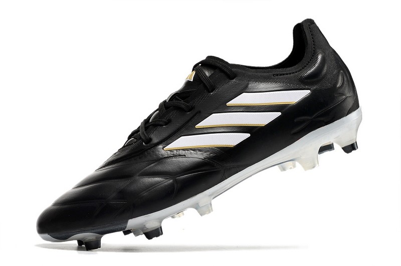 Adidas Copa Pure.1 FG Soccer Cleats Teaser - Black/Gold Metallic