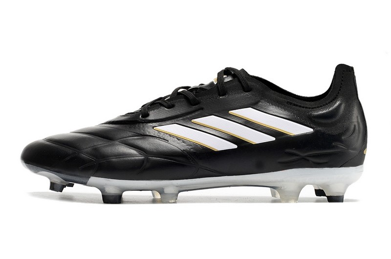 Adidas Copa Pure.1 FG Soccer Cleats Teaser - Black/Gold Metallic