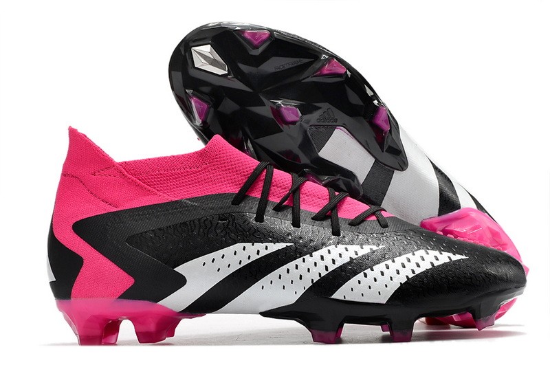 Adidas Predator Accuracy.1 FG Soccer Cleats - Black/White/Pink