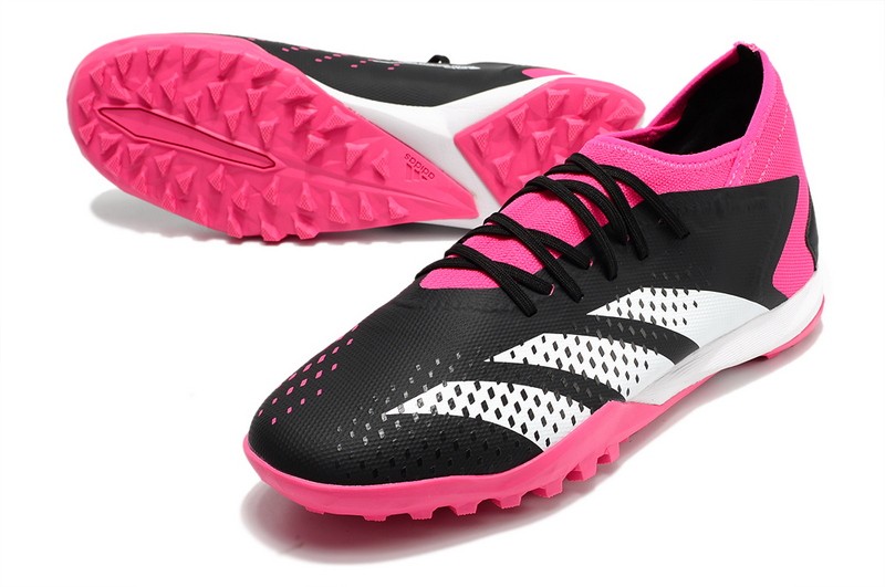 Adidas Predator Accuracy.3 TF Turf Soccer Cleats - Black/Pink