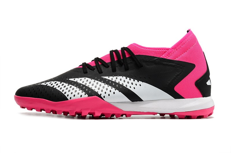 Adidas Predator Accuracy.3 TF Turf Soccer Cleats - Black/Pink