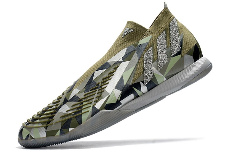 Adidas Predator Edge .1 IC 'Swarovski Crystals' - Focus Olive/Silver/Magic Lime