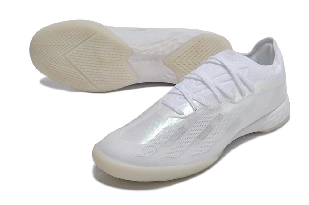 Adidas X Crazyfast.1 IC Indoor Pearlized - White