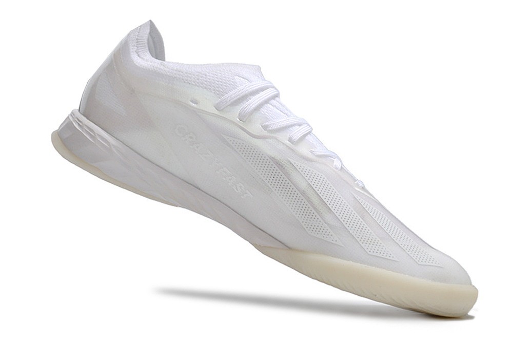 Adidas X Crazyfast.1 IC Indoor Pearlized - White