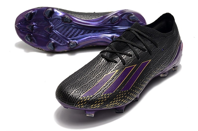 Adidas X Speedportal.1 FG Black Panther - Black/Purple/Gold