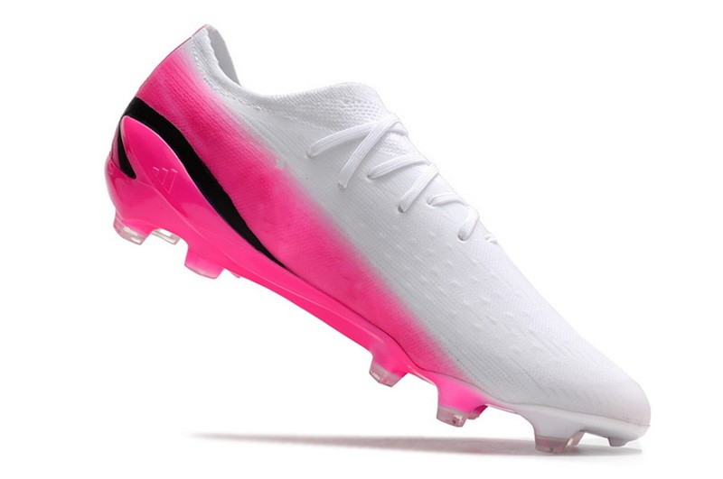 Adidas X Speedportal.1 FG Soccer Cleats - White/Pink Black