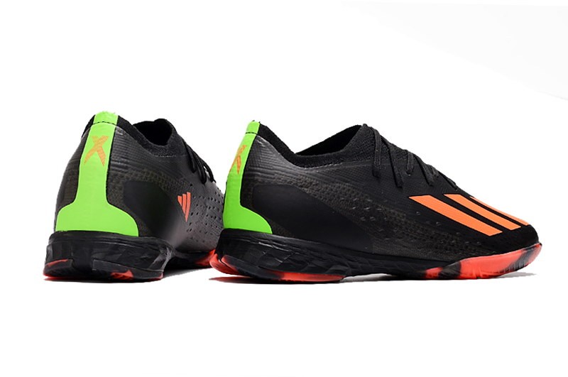 Adidas X SpeedPortal .1 IC Indoor ShadowPortal - Black/Red/Green