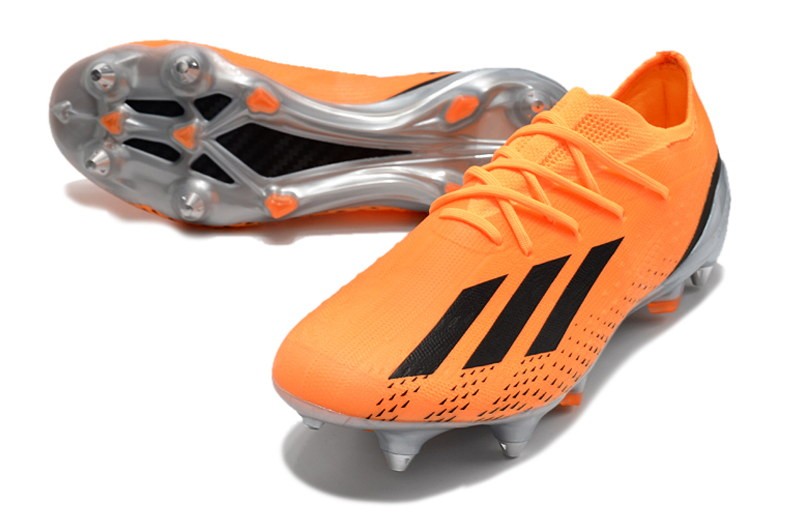 Adidas X SpeedPortal .1 SG Metal Studs - Orange/Black/Grey