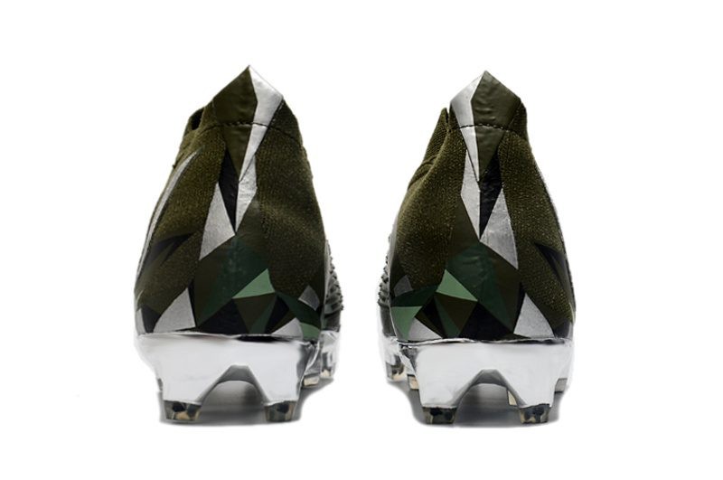 Adidas Predator Edge + FG Swarovski Crystals - Focus Olive/Silver Metallic/Magic Lime