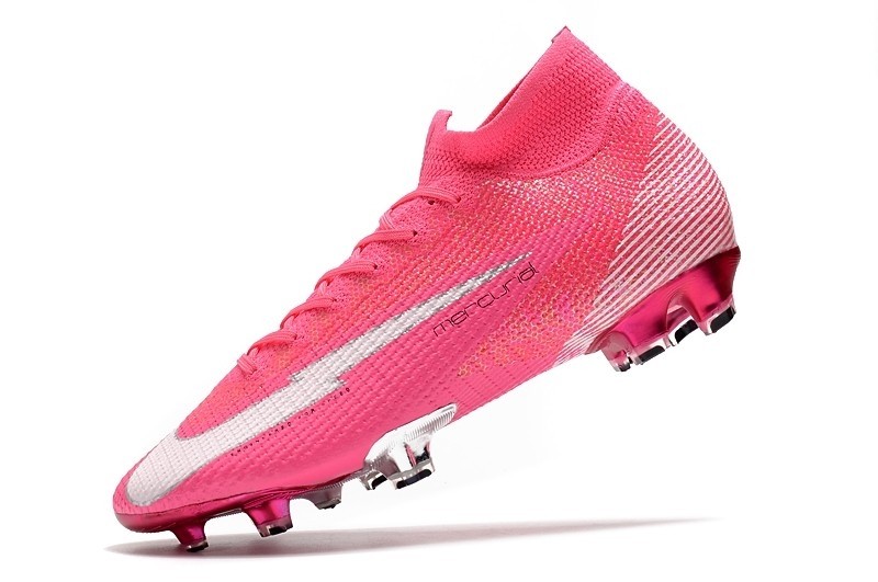 Nike Mercurial Superfly 7 Elite Mbappé Rosa FG - Pink / White / Black