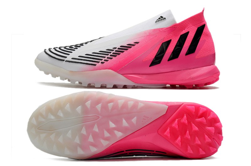 Adidas Predator Edge LZ + TF Unite Football - Pink/Black/White