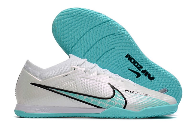 Nike Air Zoom Mercurial Vapor 15 Elite IC - White/Baltic Blue/Laser Pink