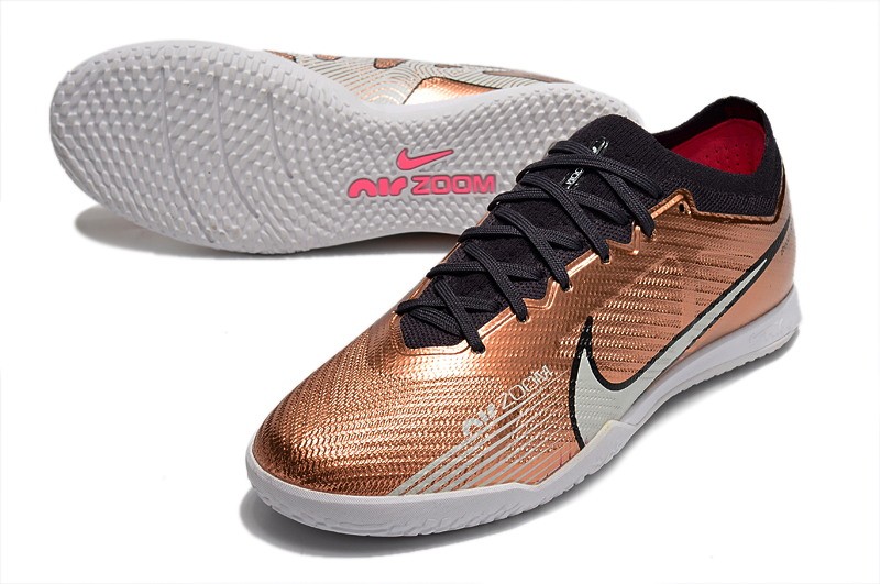 Nike Air Zoom Mercurial Vapor 15 Elite IC World Cup - Metallic Copper/Metallic Gold