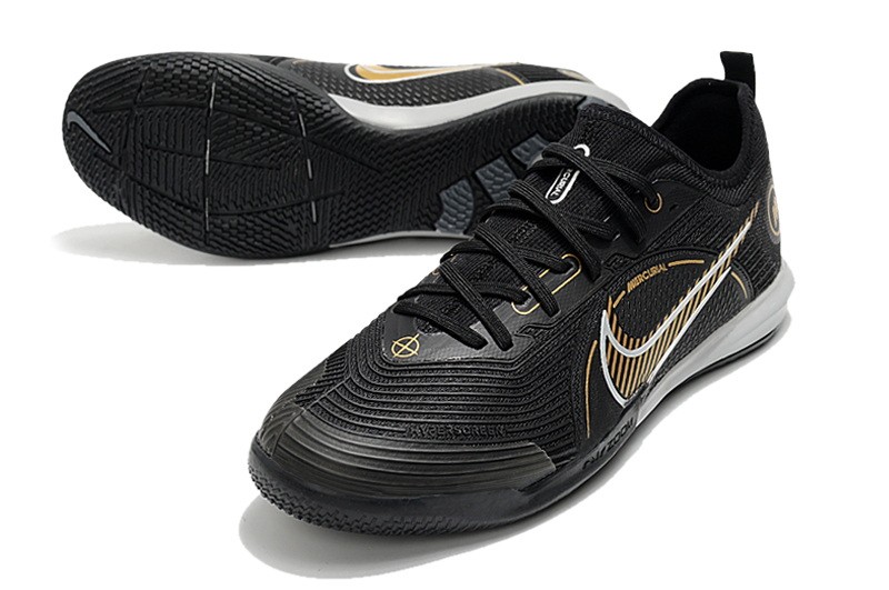 Nike Mercurial Vapor 14 Pro IC Shadow - Black/Gold/Silver