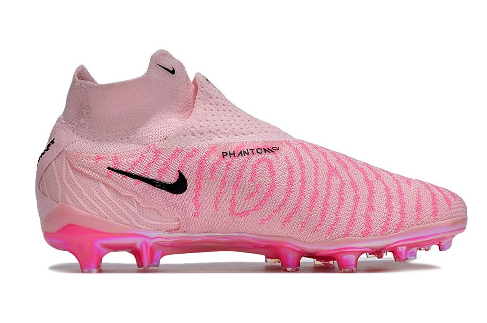 Nike Phantom GX Pink Pack Elite DF FG Soccer Cleats - Pink/Black