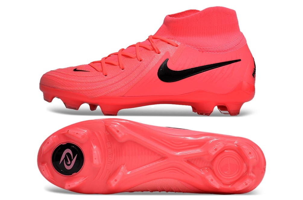 Nike Phantom Luna 2 Elite By You DF FG - Bright pink/Black