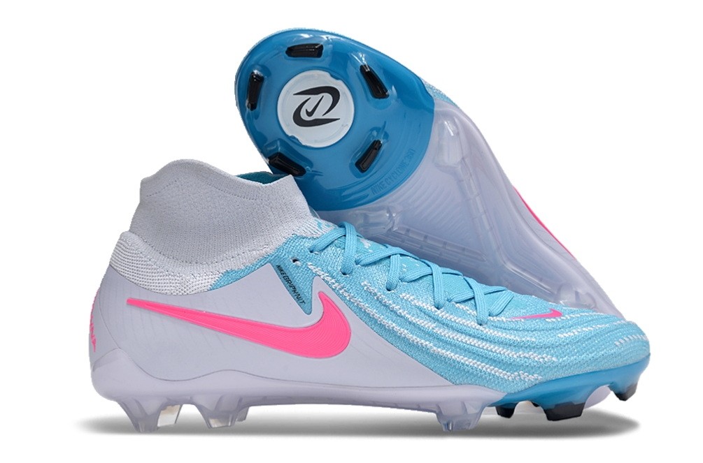 Nike Phantom Luna 2 Euro 2024 Elite FG - Blue Fury/White/Pink