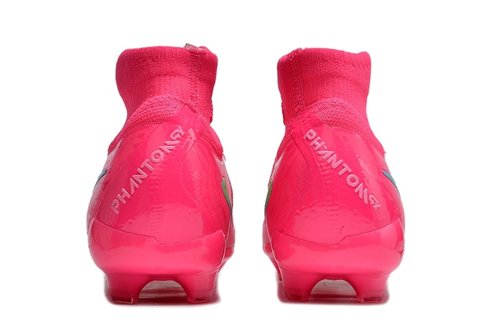 Nike Phantom Luna 2 High-Top Elite FG Soccer Cleats - Hyper Pink/Green