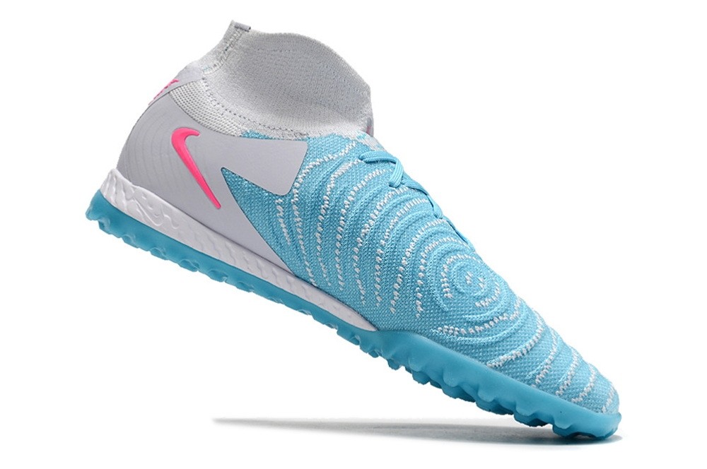 Nike Phantom Luna 2 High Top Turf Euro 2024 - Blue/White/Pink