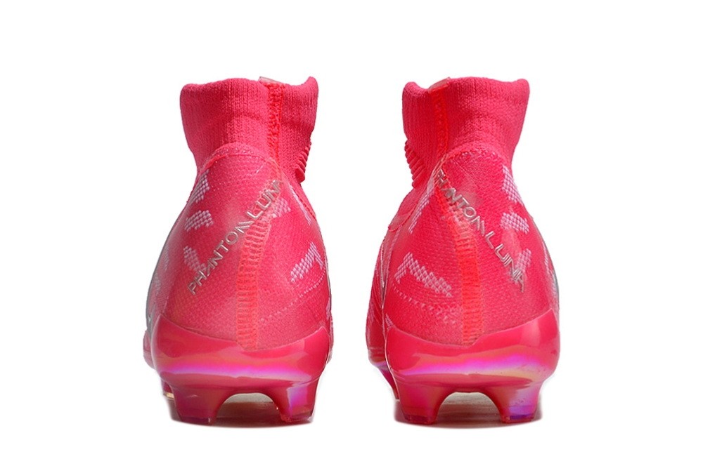 Nike Phantom Luna FG By You Custom - Pink/White