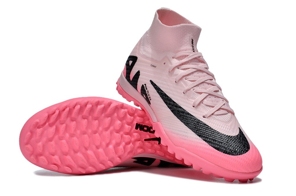 Nike Zoom Mercurial Superfly 9 TF Turf Mad Brilliance Cleats - Pink/Black