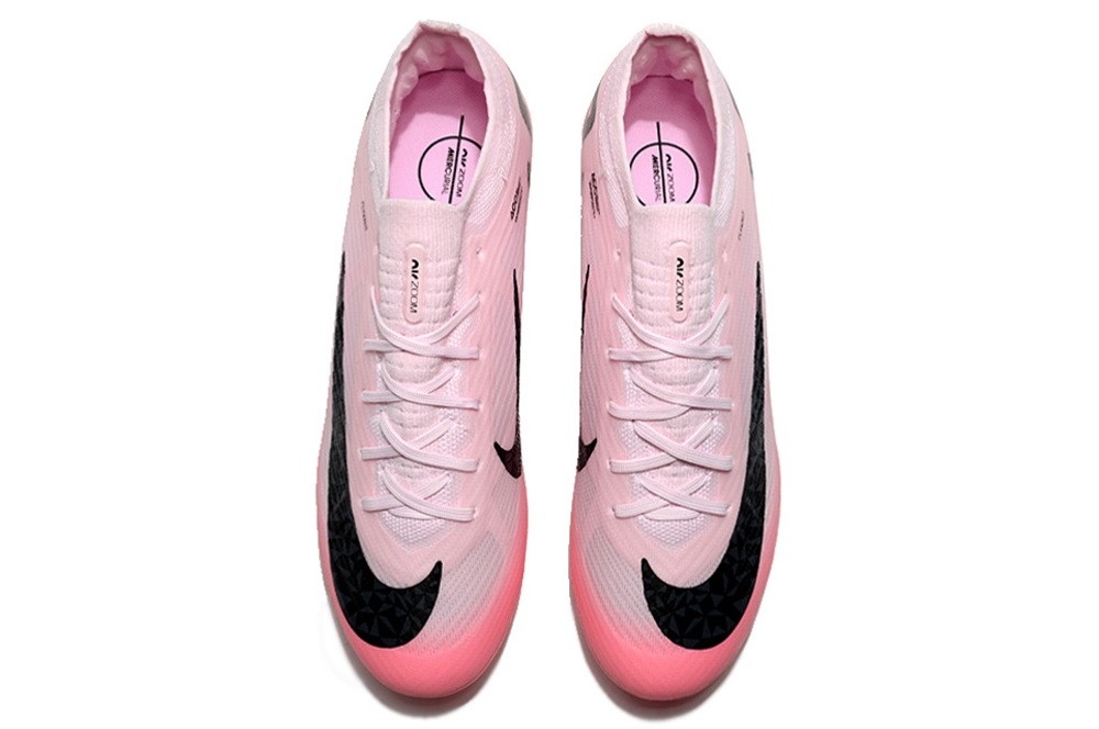 Nike Zoom Mercurial Vapor 15 Elite FG Brilliance Cleats - Pale Pink/White