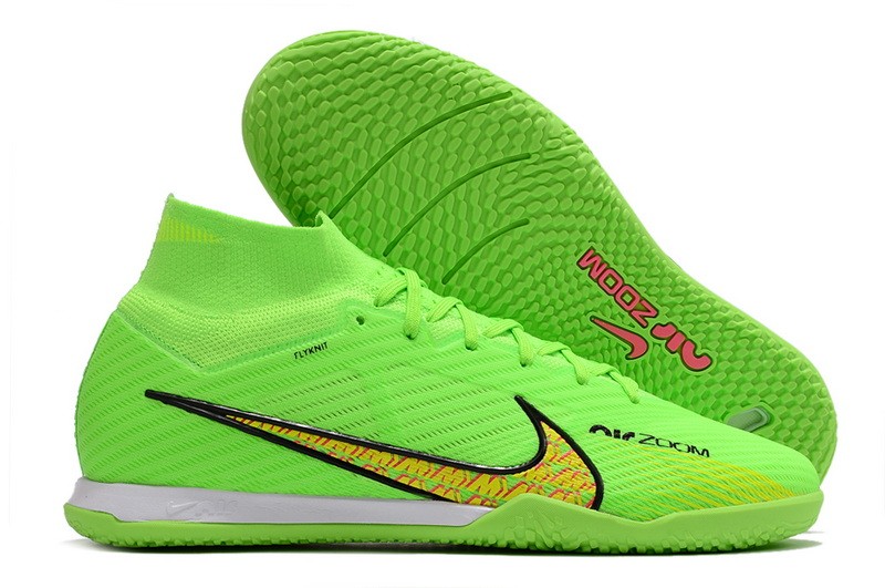 Nike Air Zoom Mercurial Superfly 9 Elite IC - Green/Black/Pink