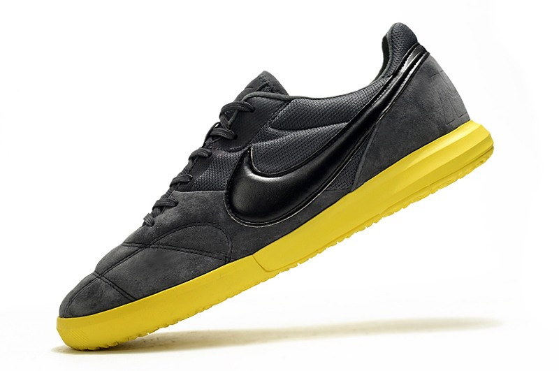 Nike Premier II sala IC - Dark Smoke Grey/Yellow
