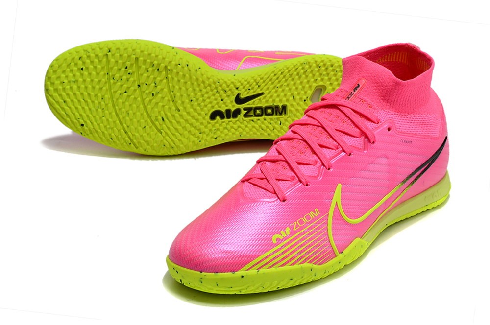 Nike Zoom Mercurial Superfly 9 IC Indoor - Volt/Pink