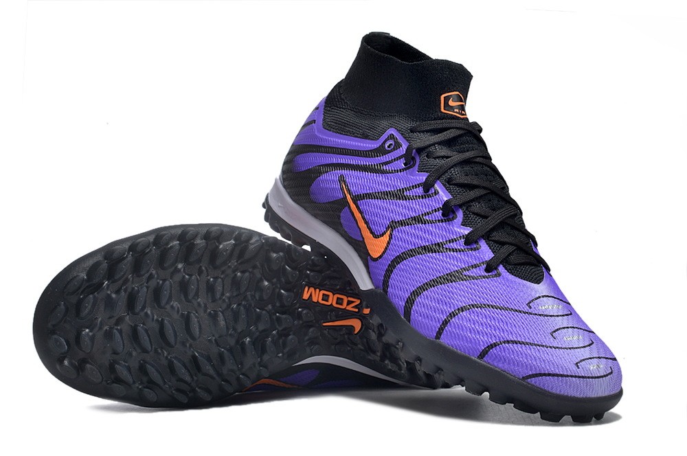 Nike Zoom Mercurial Superfly 9 TN Concept Elite TF Turf - Purple/Orange