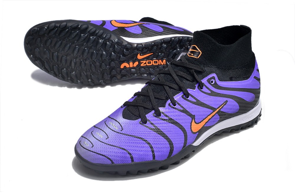 Nike Zoom Mercurial Superfly 9 TN Concept Elite TF Turf - Purple/Orange