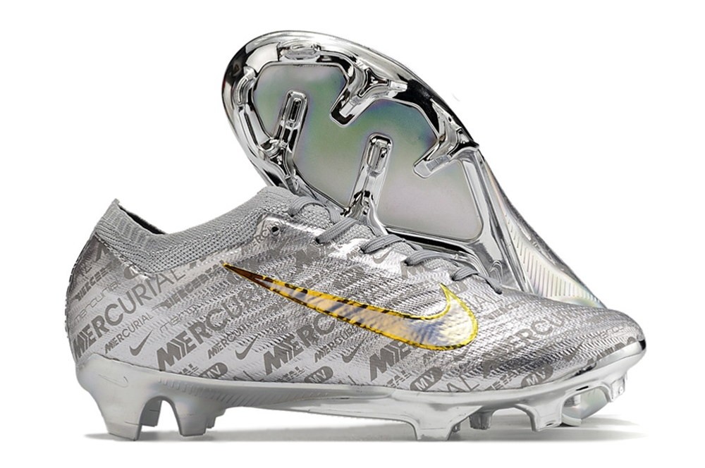 Nike Zoom Mercurial Vapor 15 Elite XXV SE FG - Metallic Silver