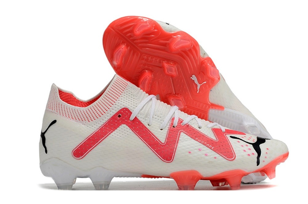 Puma Future Ultimate FG/AG Breakthrough - White/Red/Fire Orchid