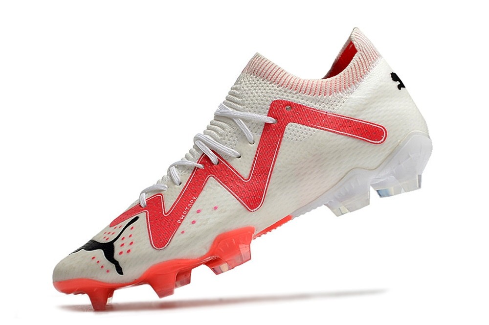 Puma Future Ultimate FG/AG Breakthrough - White/Red/Fire Orchid